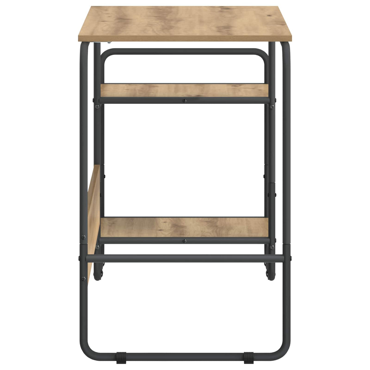 Desk with Storage Artisan Oak 131.5 x 50 x 75.5 cm