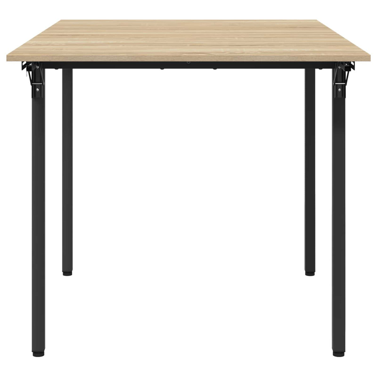 Extendable dining table 120 x 81.5 x 75 cm Engineered Wood