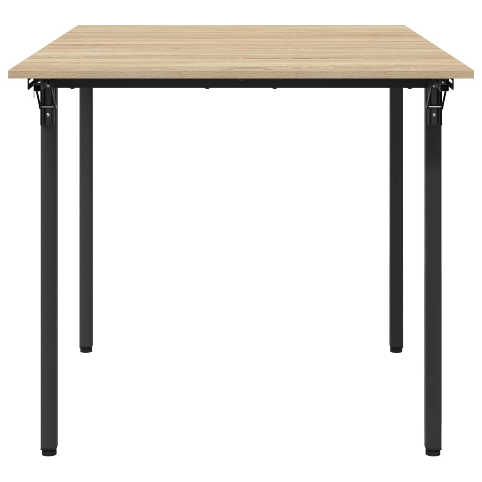 Extendable dining table 120 x 81.5 x 75 cm Engineered Wood