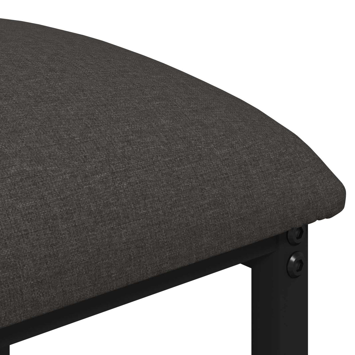 Bar Stool 2 pcs Dark Grey 40 x 32 x 74 cm Engineered Wood