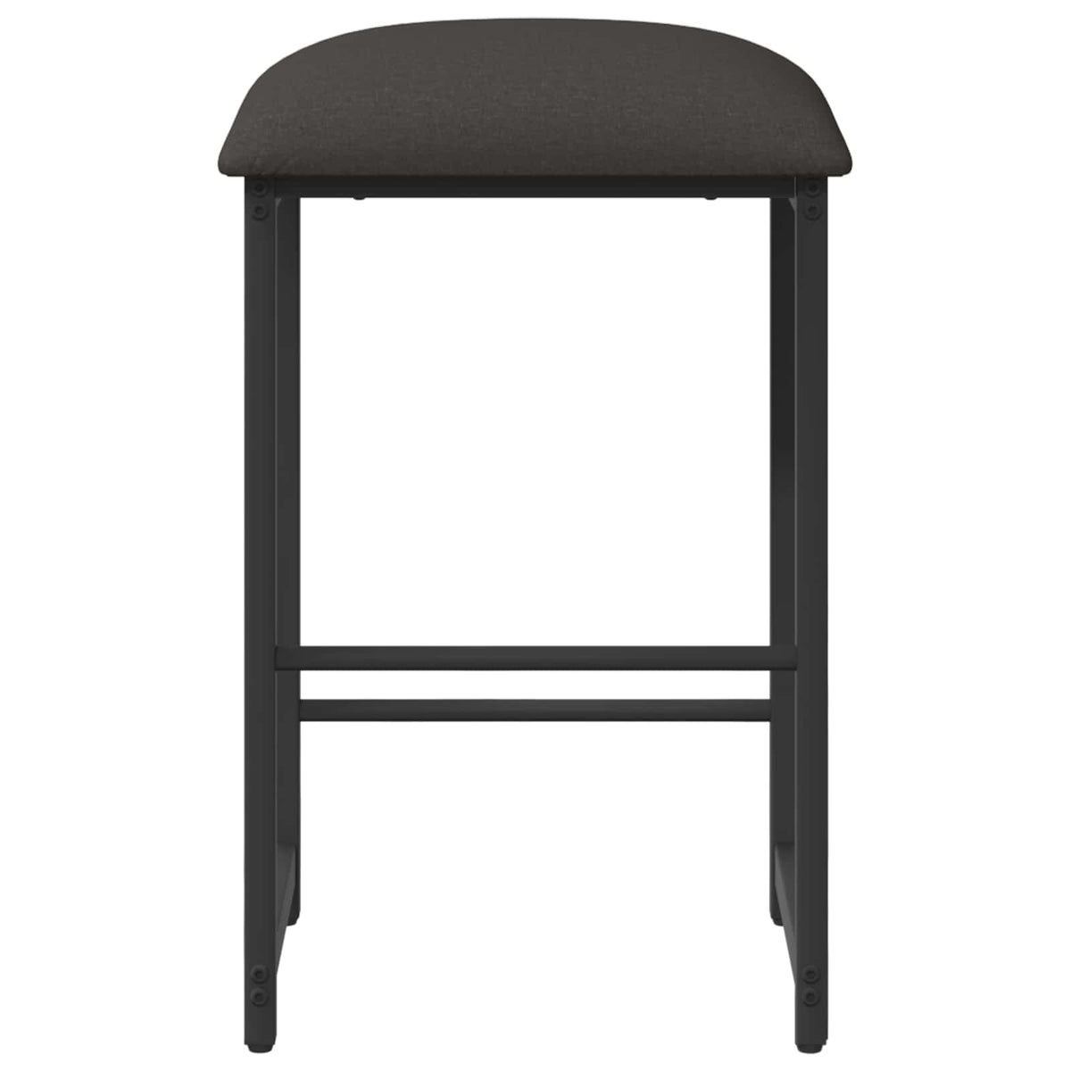 Bar Stool 2 pcs Dark Grey 40 x 32 x 74 cm Engineered Wood