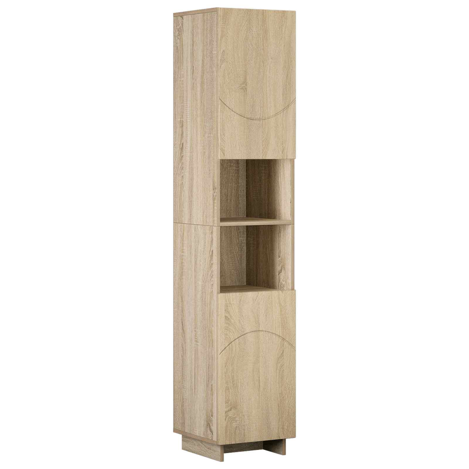 Bathroom Cabinet Set 3 pcs Sonoma Oak Engineered Wood
