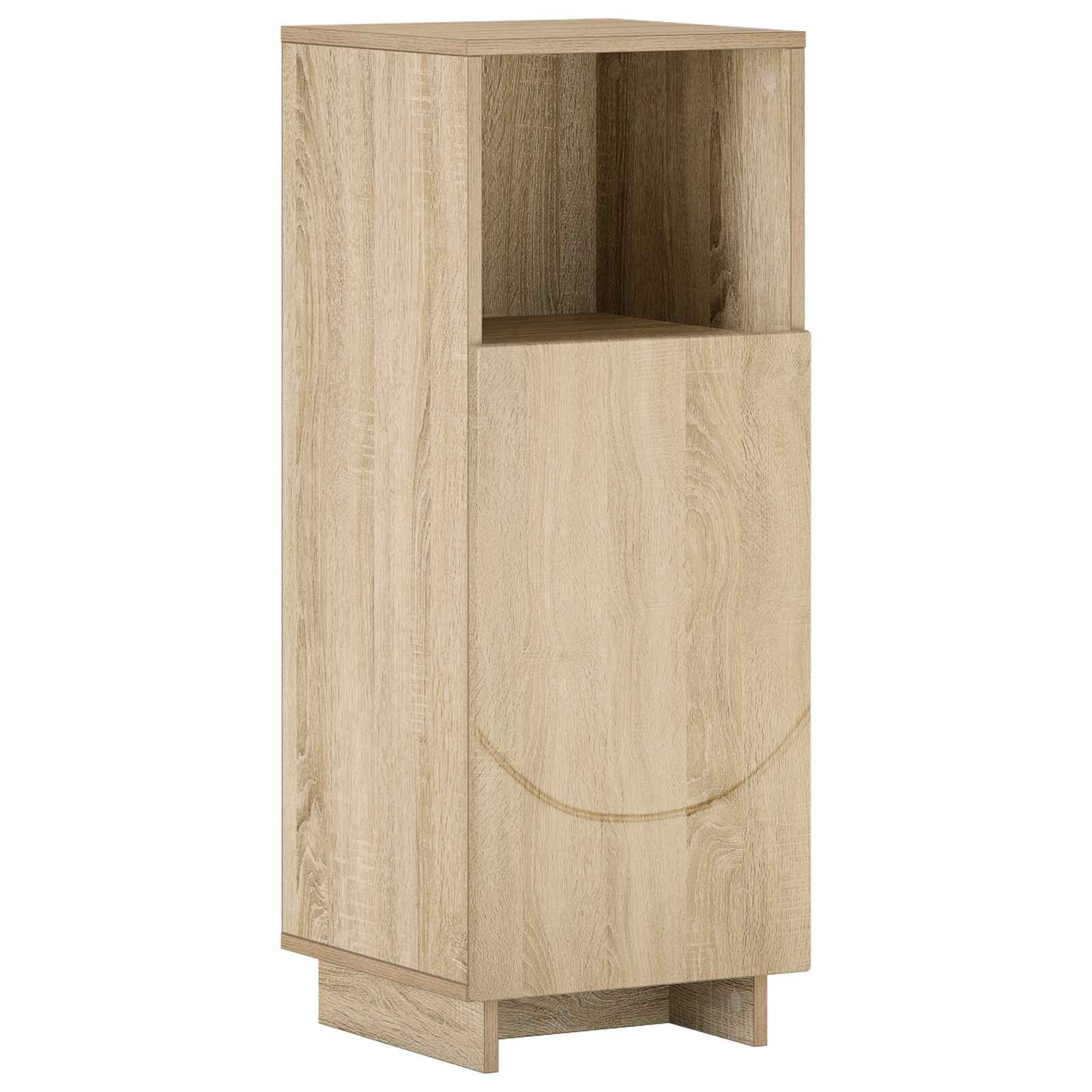 Bathroom Cabinet Set 2 pcs Sonoma Oak Engineered Wood