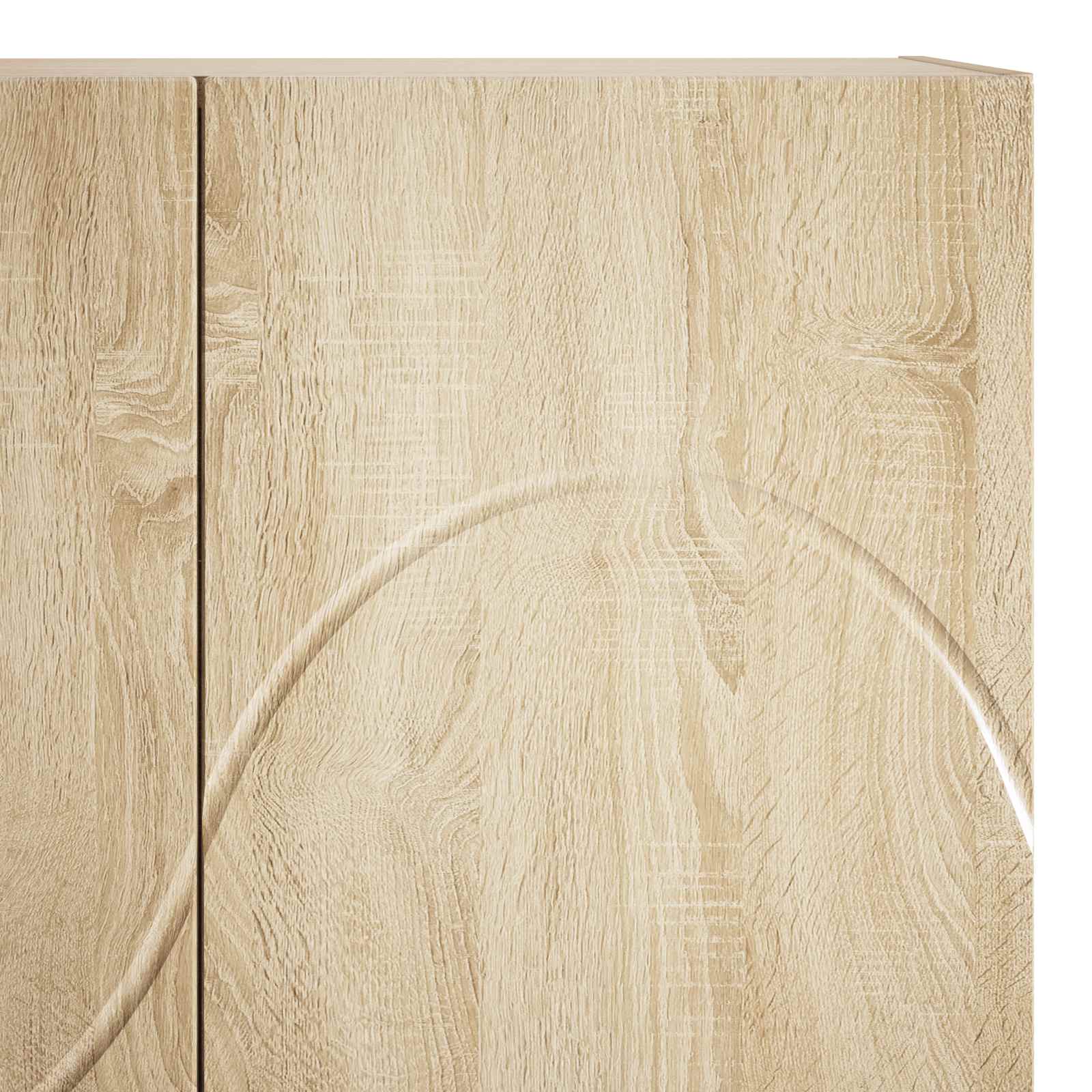 Highboard Sonoma Oak 79x41x151 cm Engineered Wood