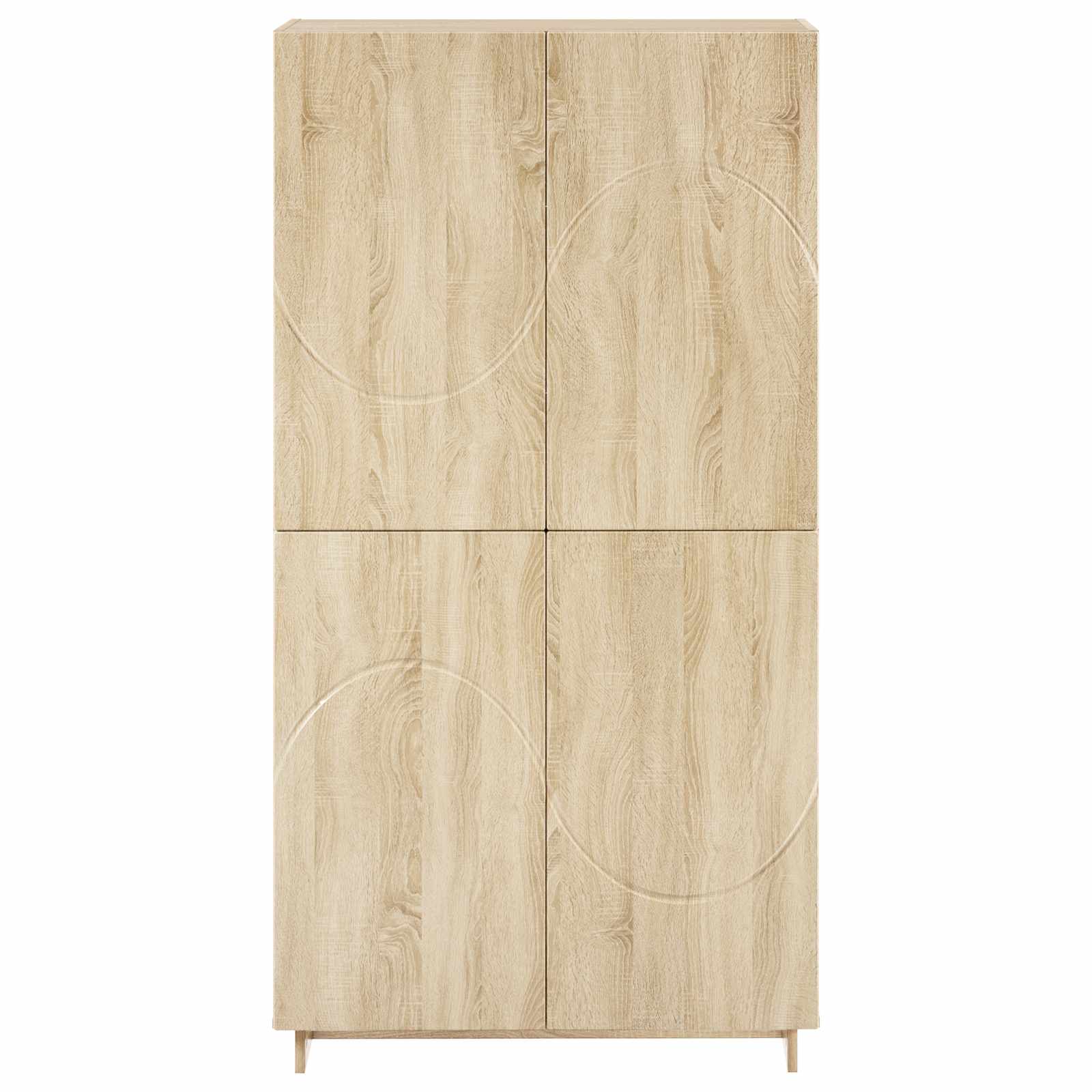 Highboard Sonoma Oak 79x41x151 cm Engineered Wood