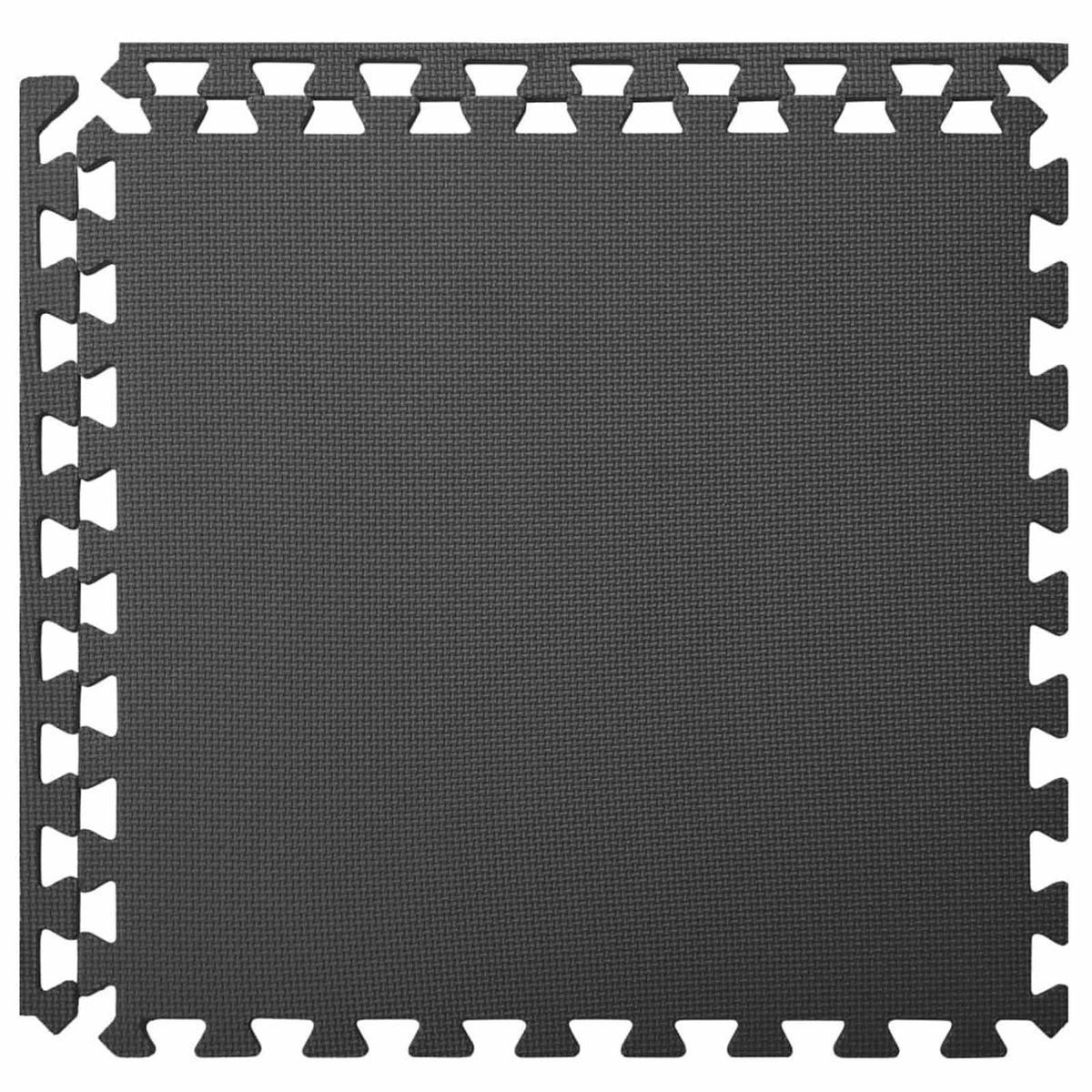 Pool Ground Mat 6 pcs Black 2.16 ㎡ EVA Foam