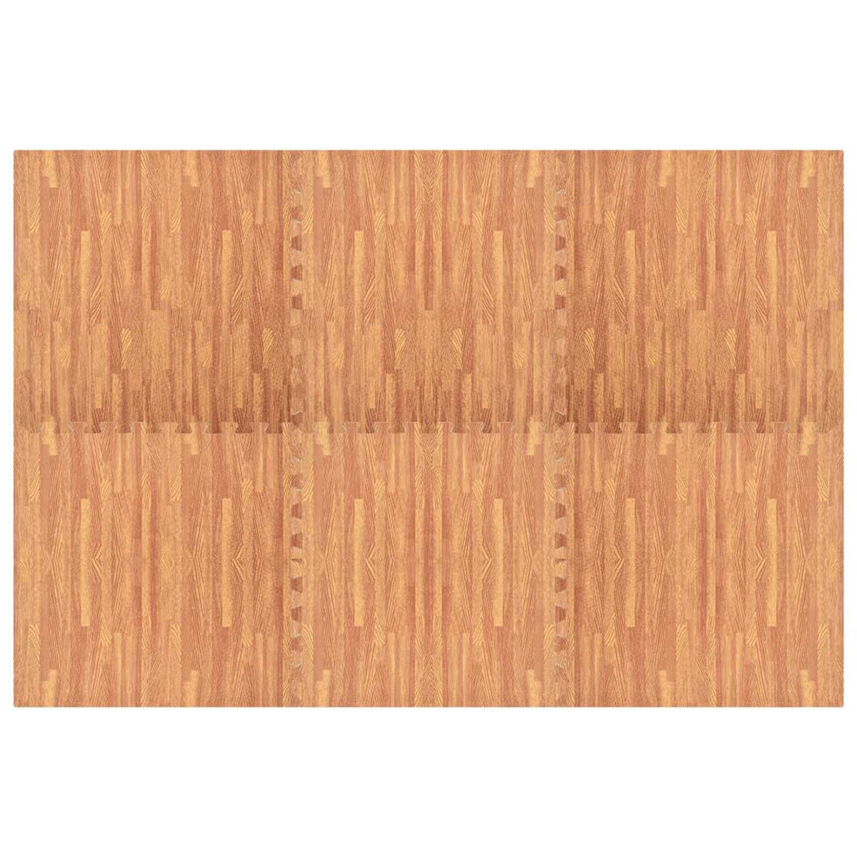 Pool Ground Mat 6 pcs Wood 4.32 ㎡ EVA Foam