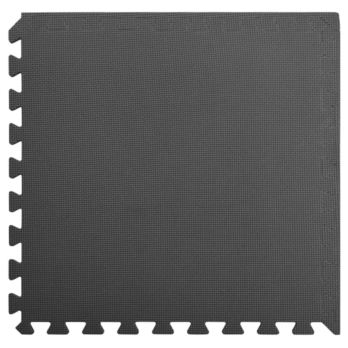 Pool Ground Mat 12 pcs Black 4.32 ㎡ EVA Foam