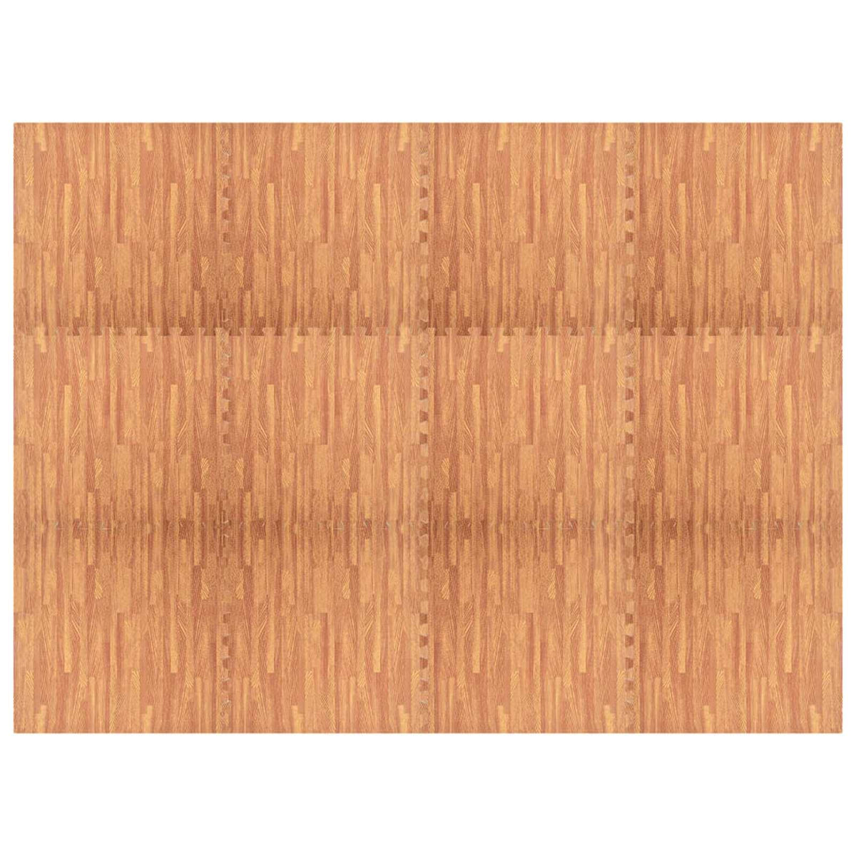 Pool Ground Mat 12 pcs Wood 4.32 ㎡ EVA Foam