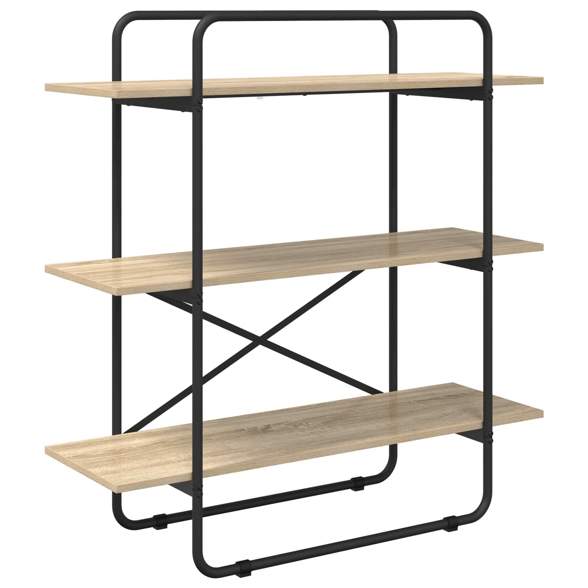 Bookshelf 3-Tier 100 x 35 x 105 cm PB Sonoma Oak