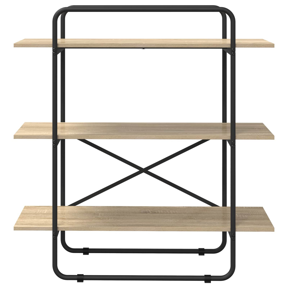 Bookshelf 3-Tier 100 x 35 x 105 cm PB Sonoma Oak