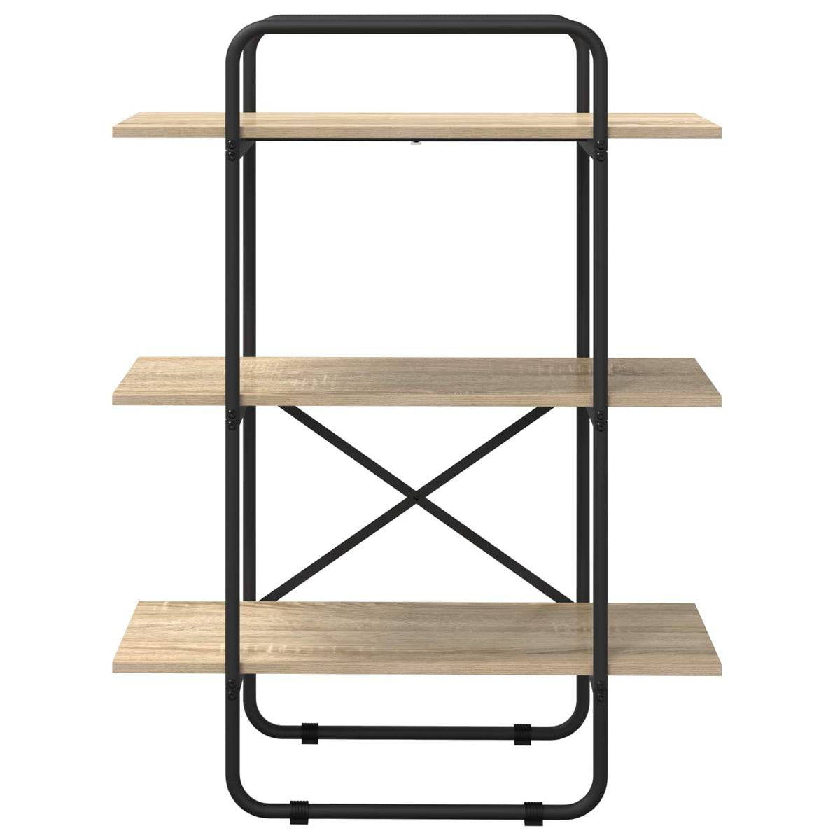 Bookshelf 3-Tier 80 x 35 x 105 cm PB Sonoma Oak