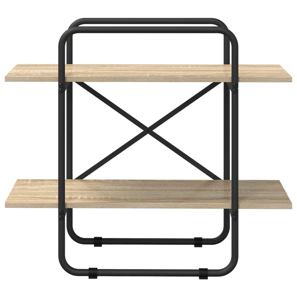 Bookshelf 2-Tier 60 x 35 x 70 cm PB Sonoma Oak