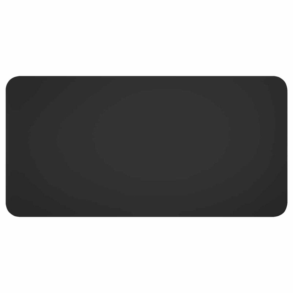 Dining Table 100 x 50 x 75 cm Engineered Wood Black Rectangular