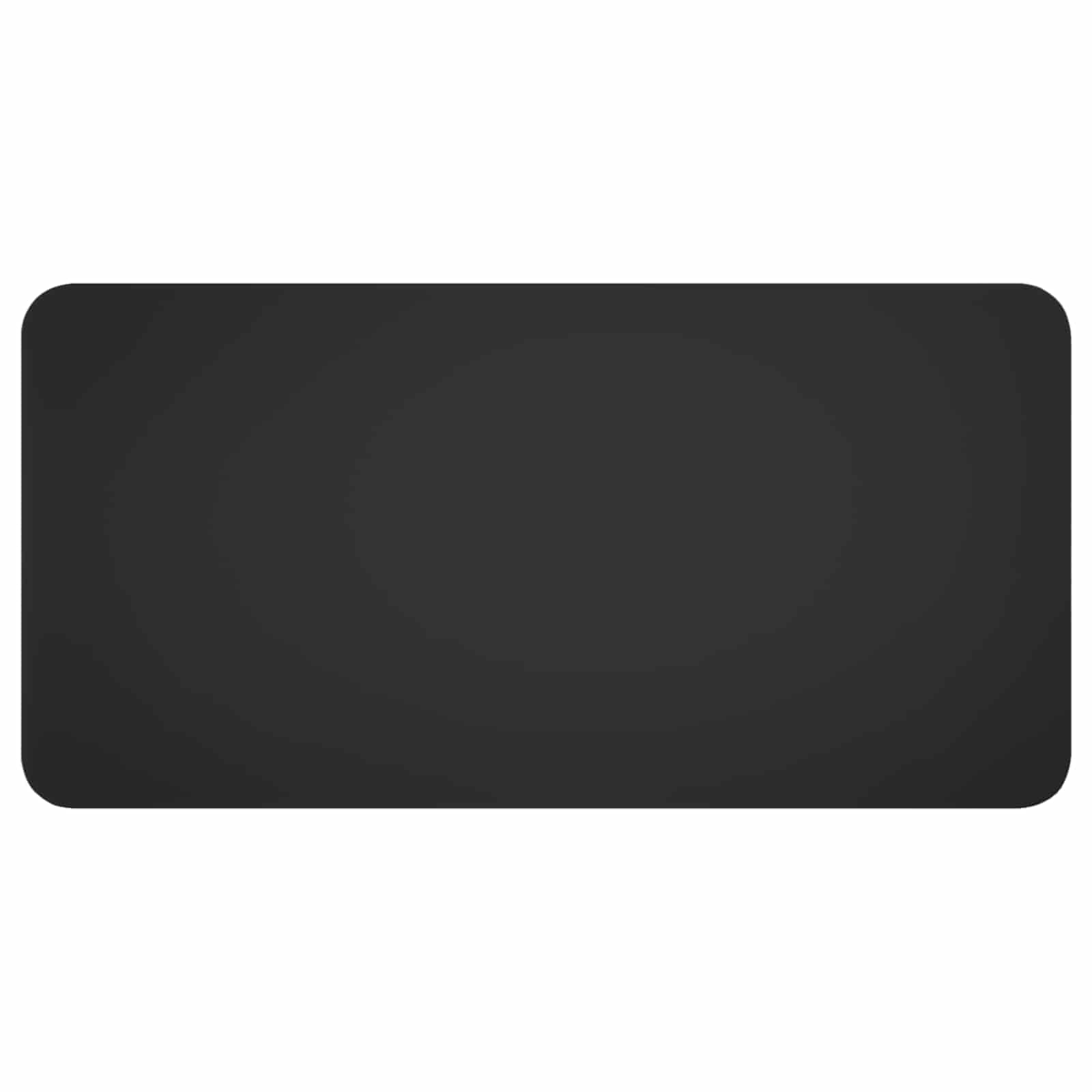 Dining Table 100 x 50 x 75 cm Engineered Wood Black Rectangular
