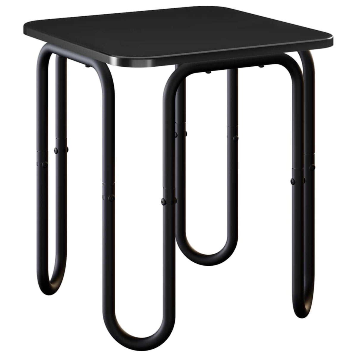 Coffee Table Black 40 x 40 x 45 cm Engineered Wood