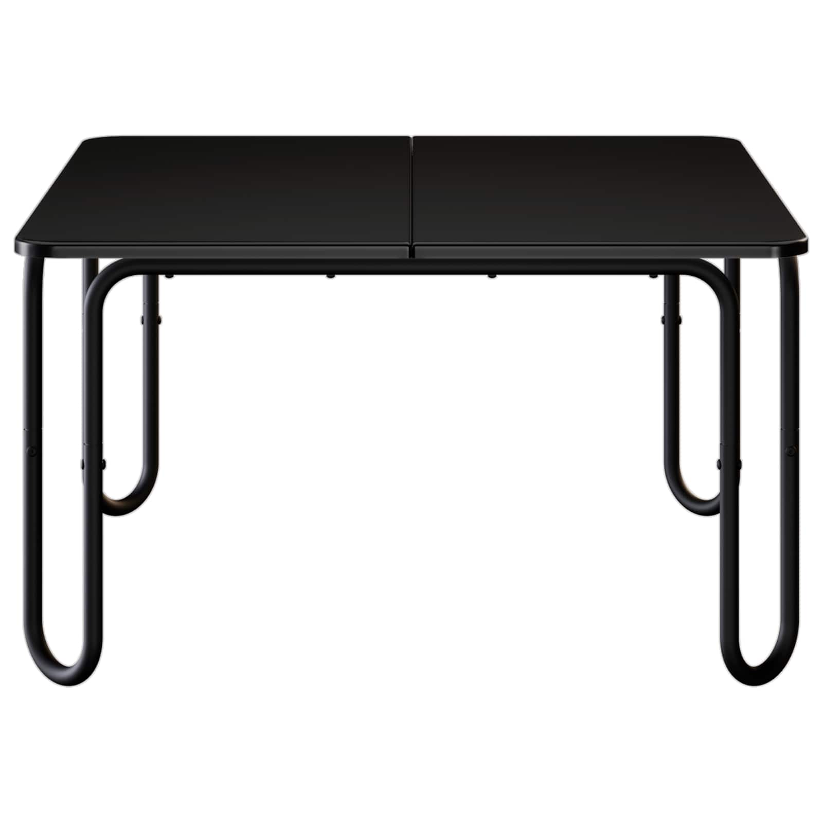 Coffee Table Black 59 x 59 x 45 cm Engineered Wood