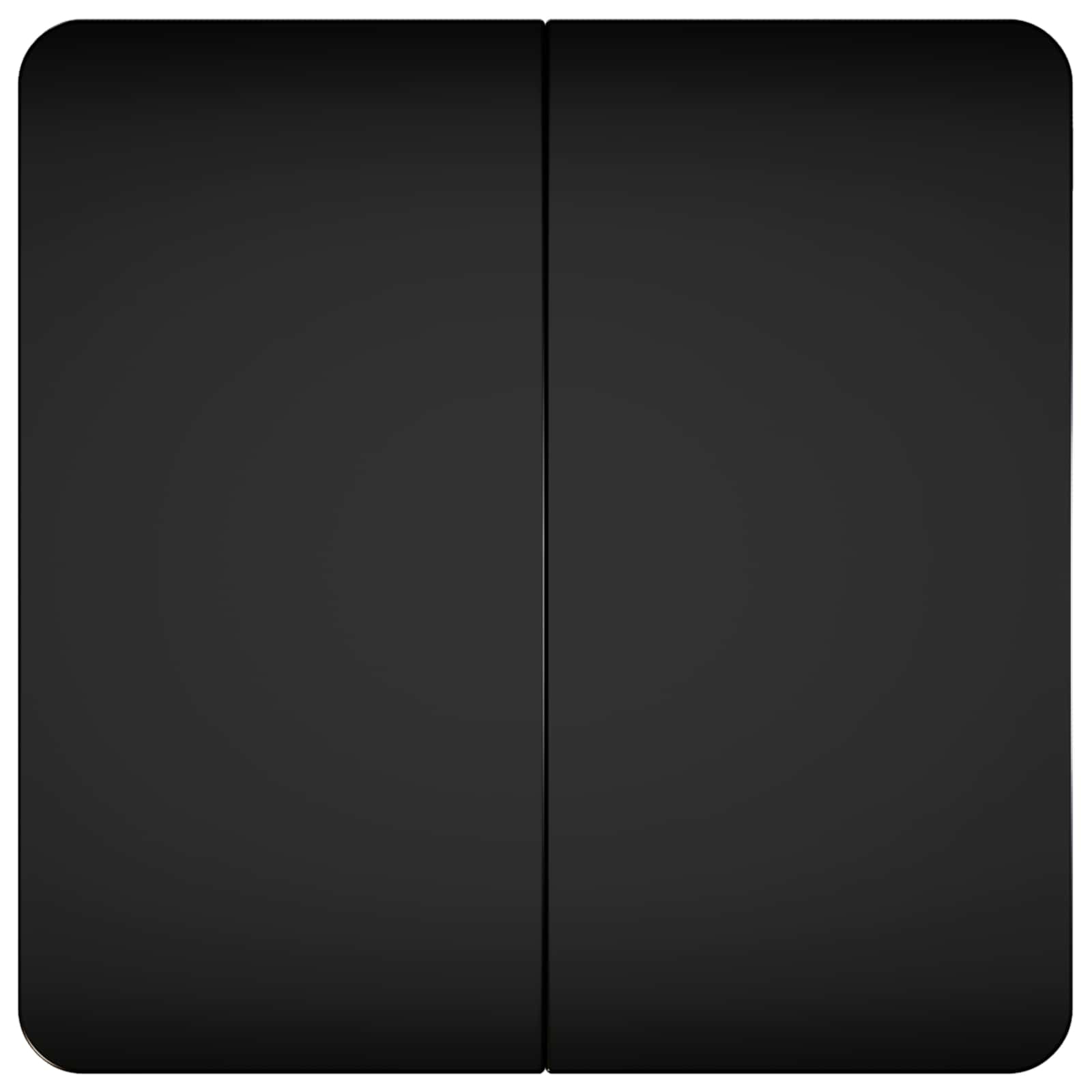 Coffee Table Black 79.5 x 79.5 x 45 cm Engineered Wood