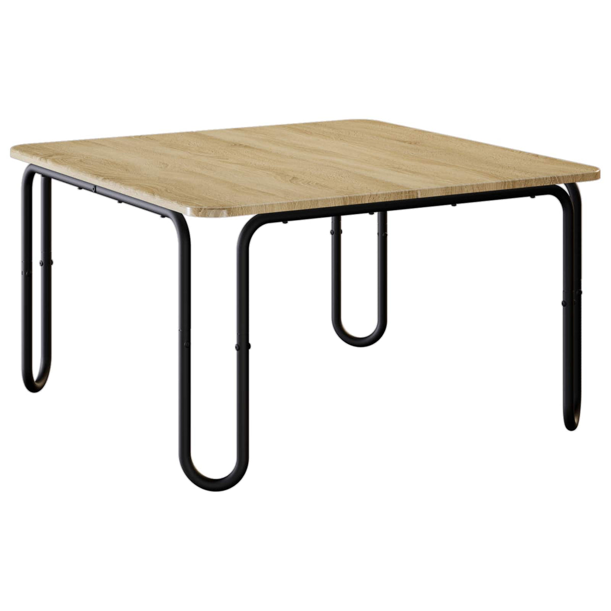 Coffee Table Sonoma Oak 100 x 100 x 45 cm Engineered Wood