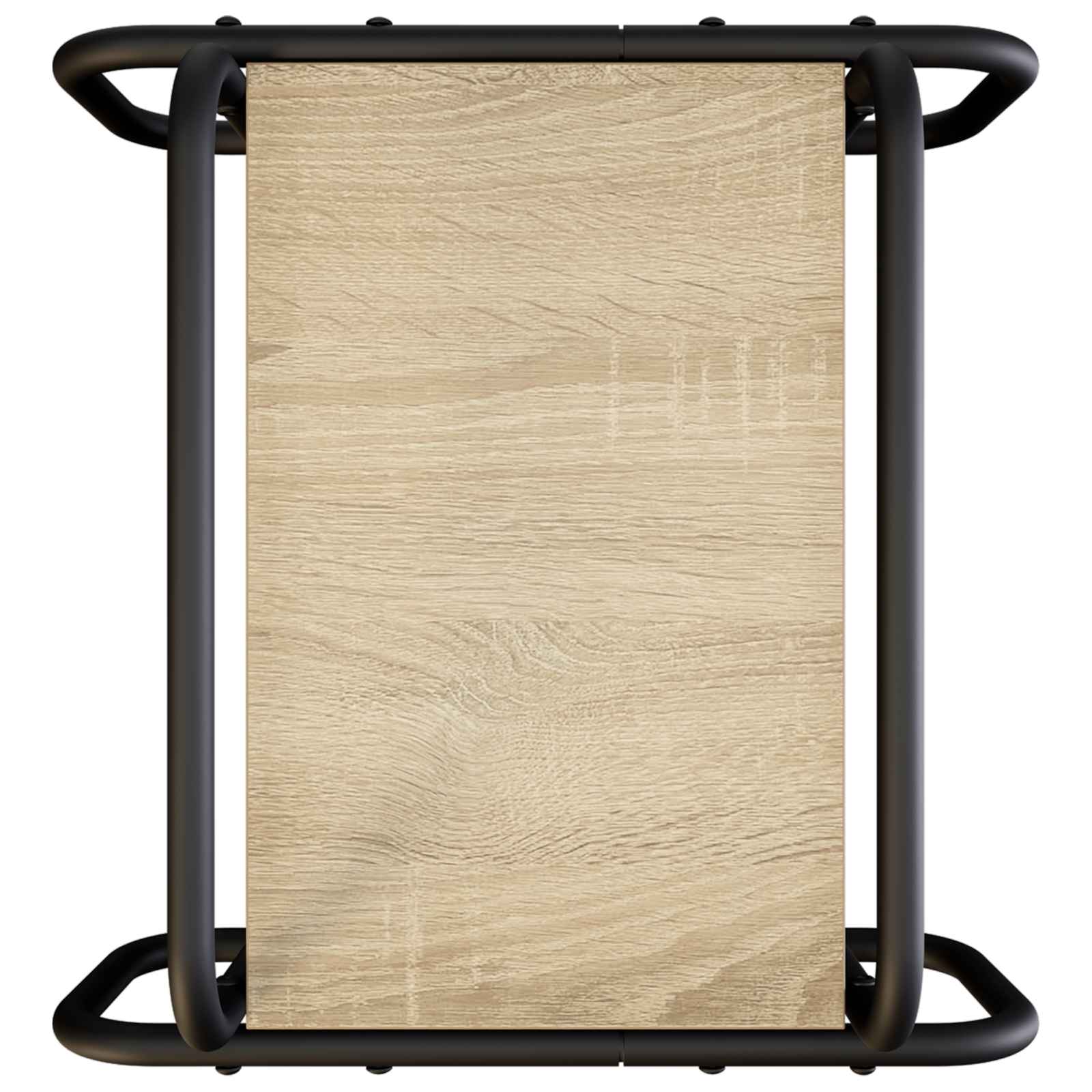 Coffee Table Sonoma Oak 40 x 40 x 51 cm Engineered Wood
