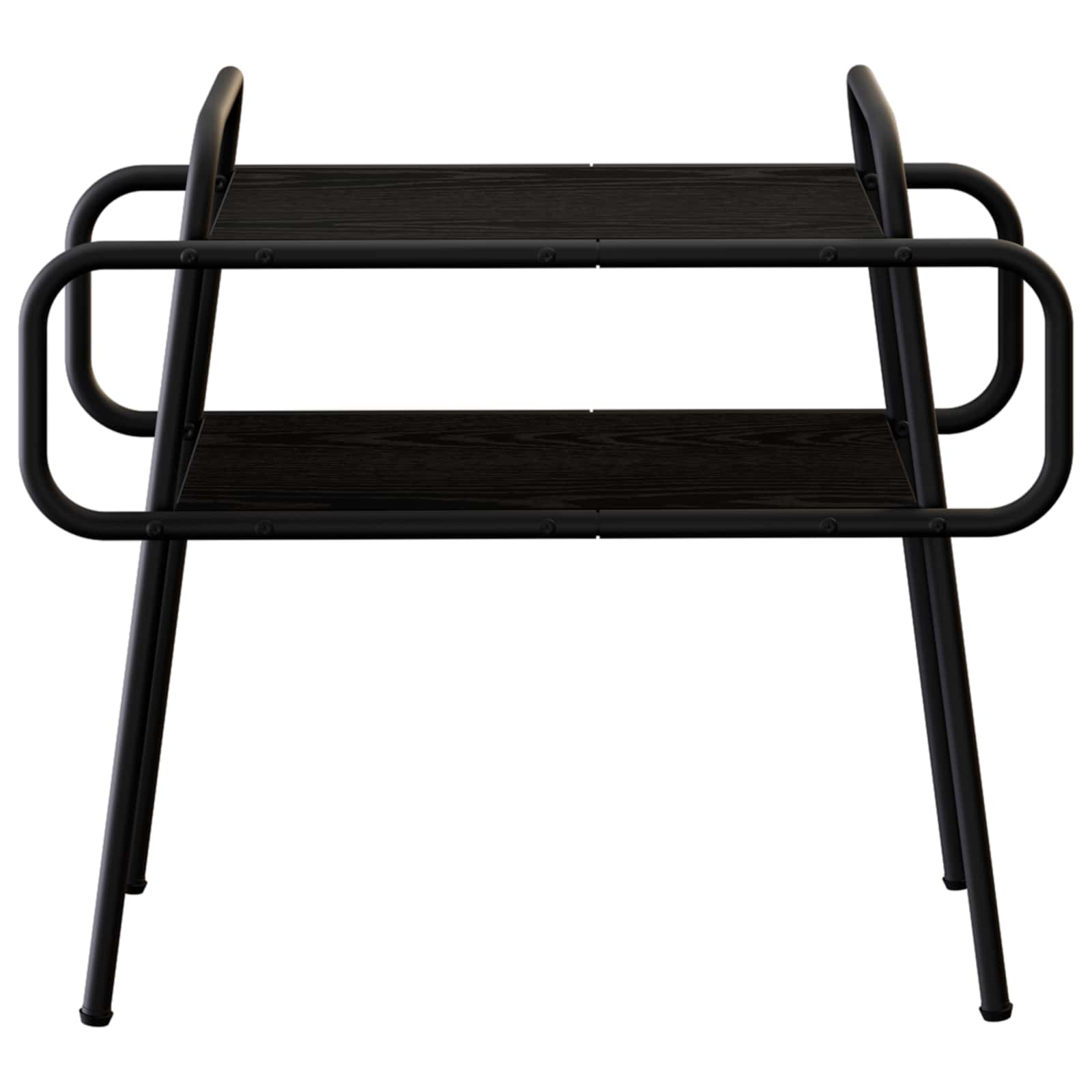 Coffee Table Black Oak 60 x 30 x 51 cm Engineered Wood