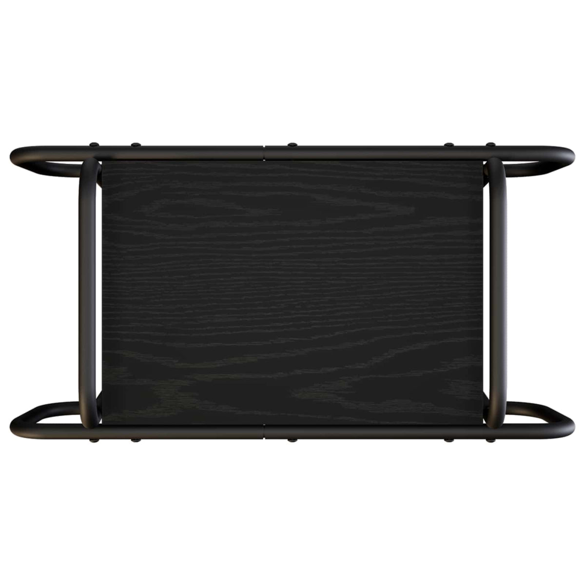 Coffee Table Black Oak 60 x 30 x 51 cm Engineered Wood