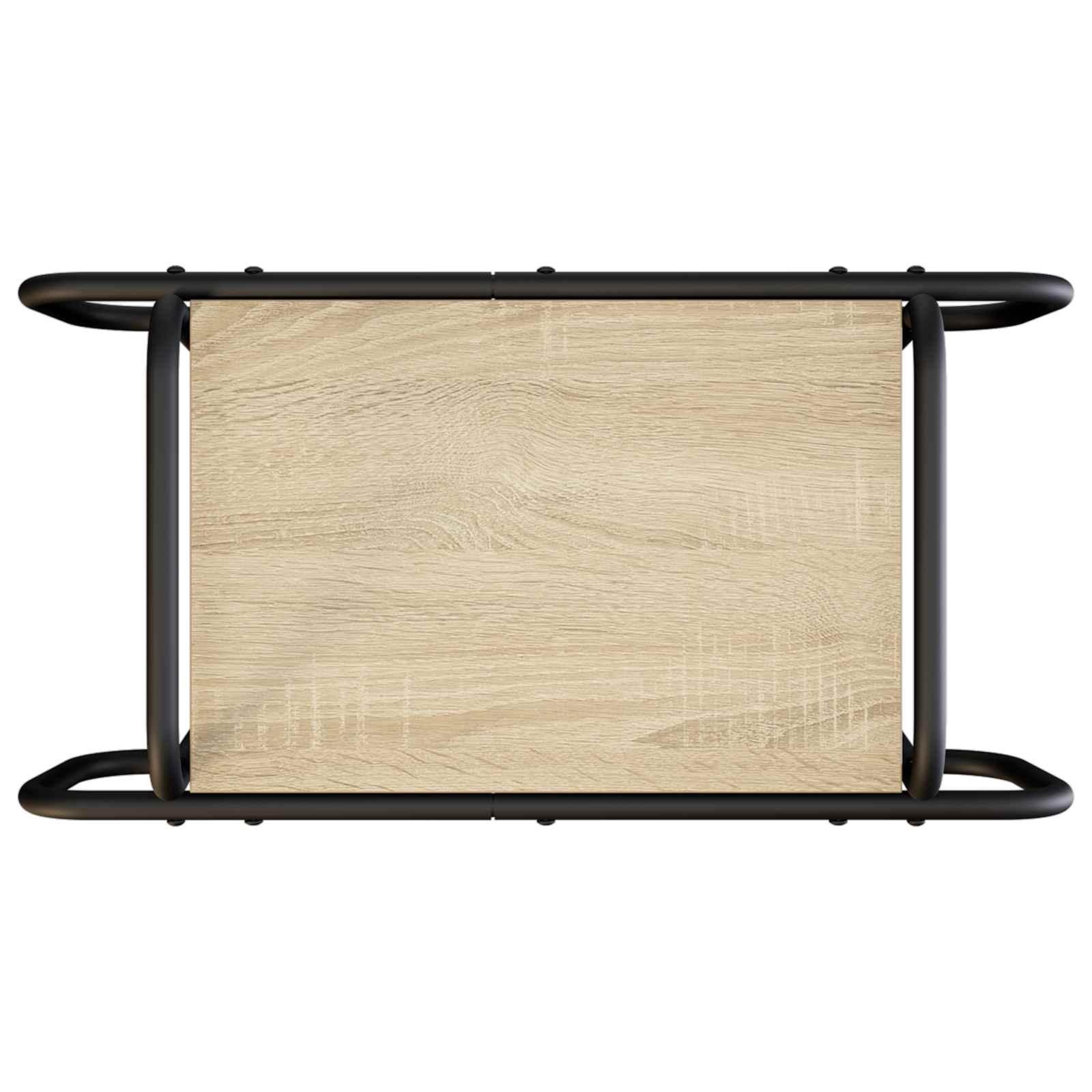 Coffee Table Sonoma Oak 60 x 30 x 51 cm Engineered Wood