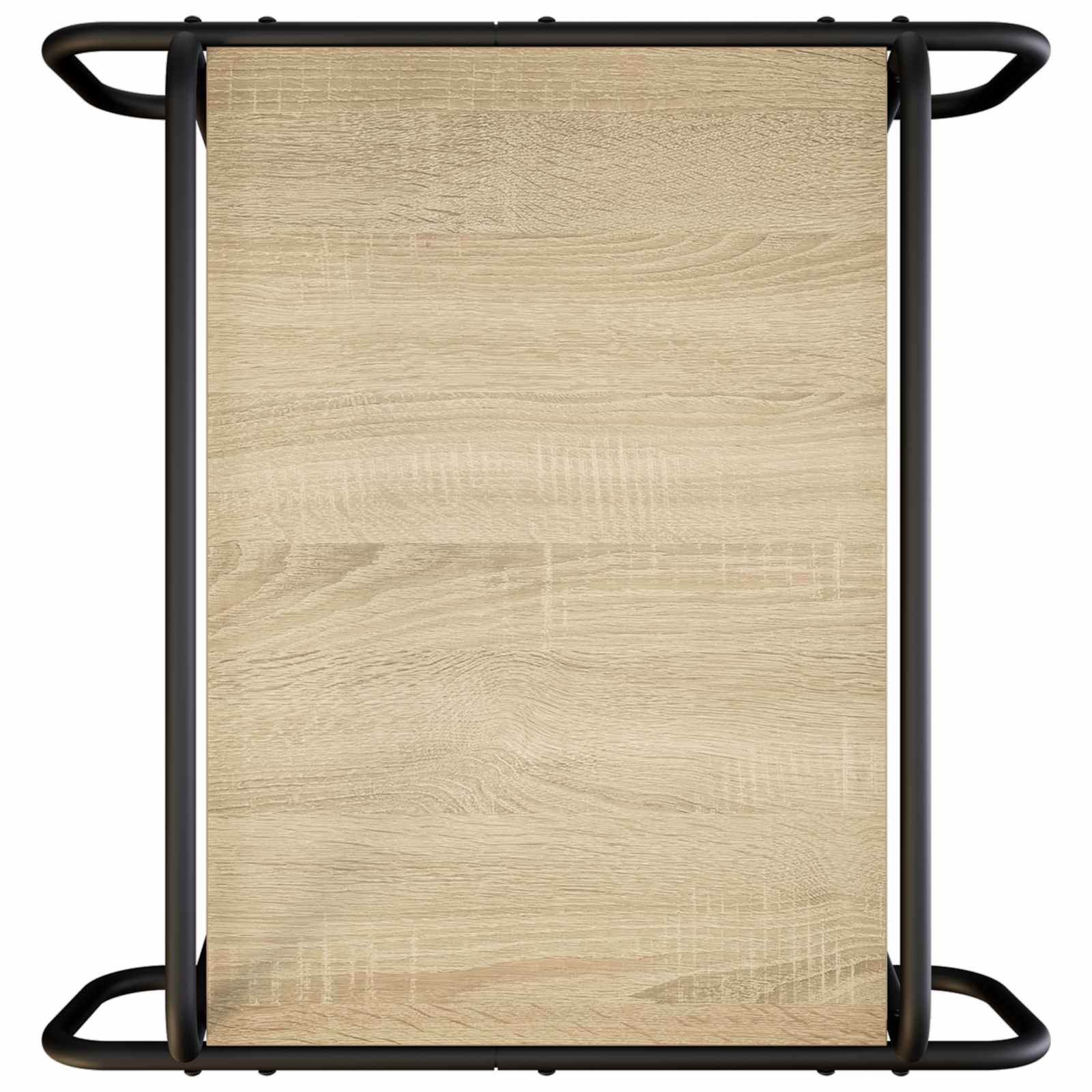 Coffee Table Sonoma Oak 60 x 60 x 51 cm Engineered Wood