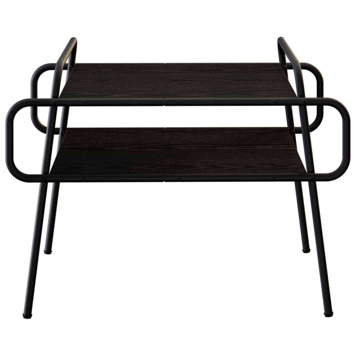 Coffee Table Black Oak 70 x 50 x 51 cm Engineered Wood