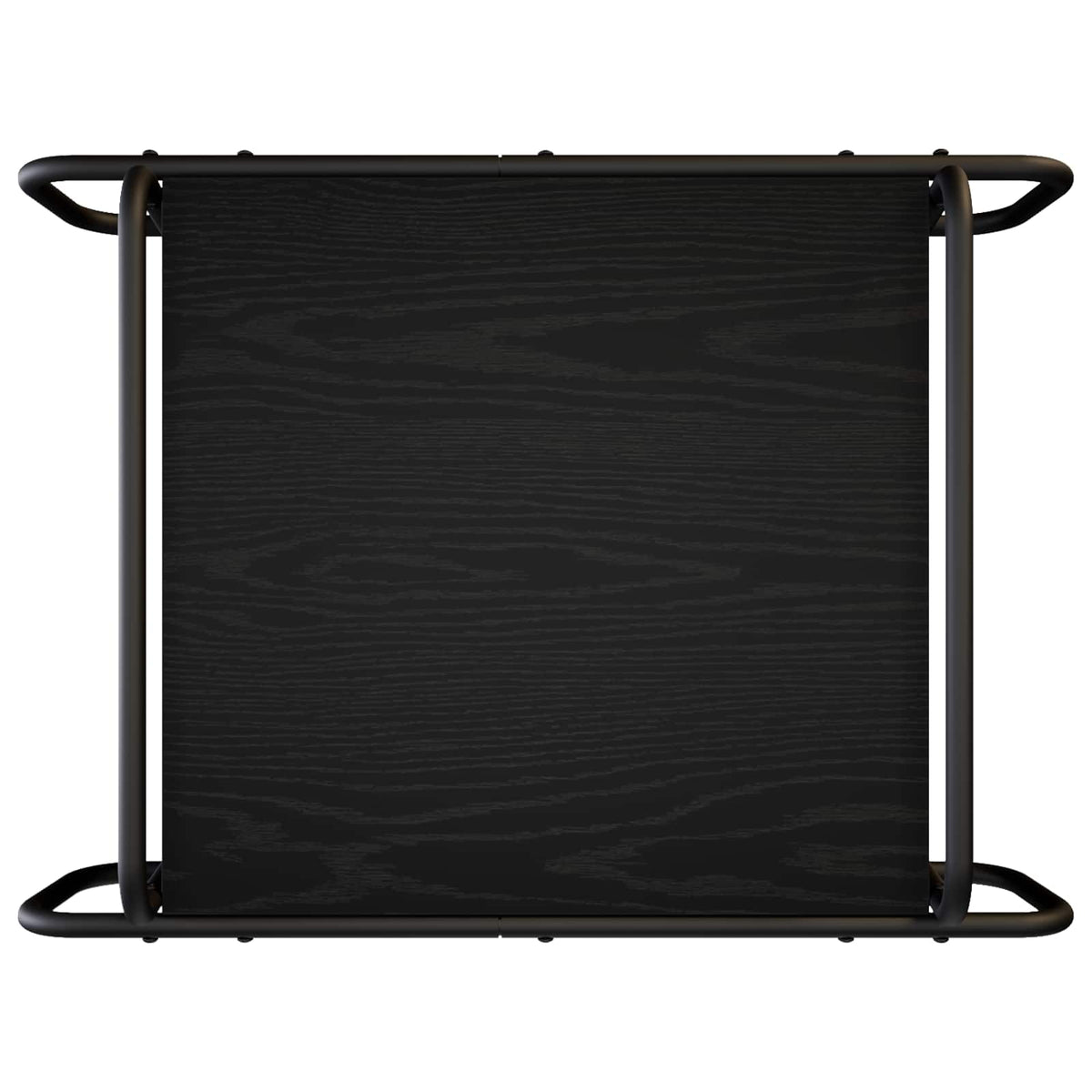 Coffee Table Black Oak 70 x 50 x 51 cm Engineered Wood