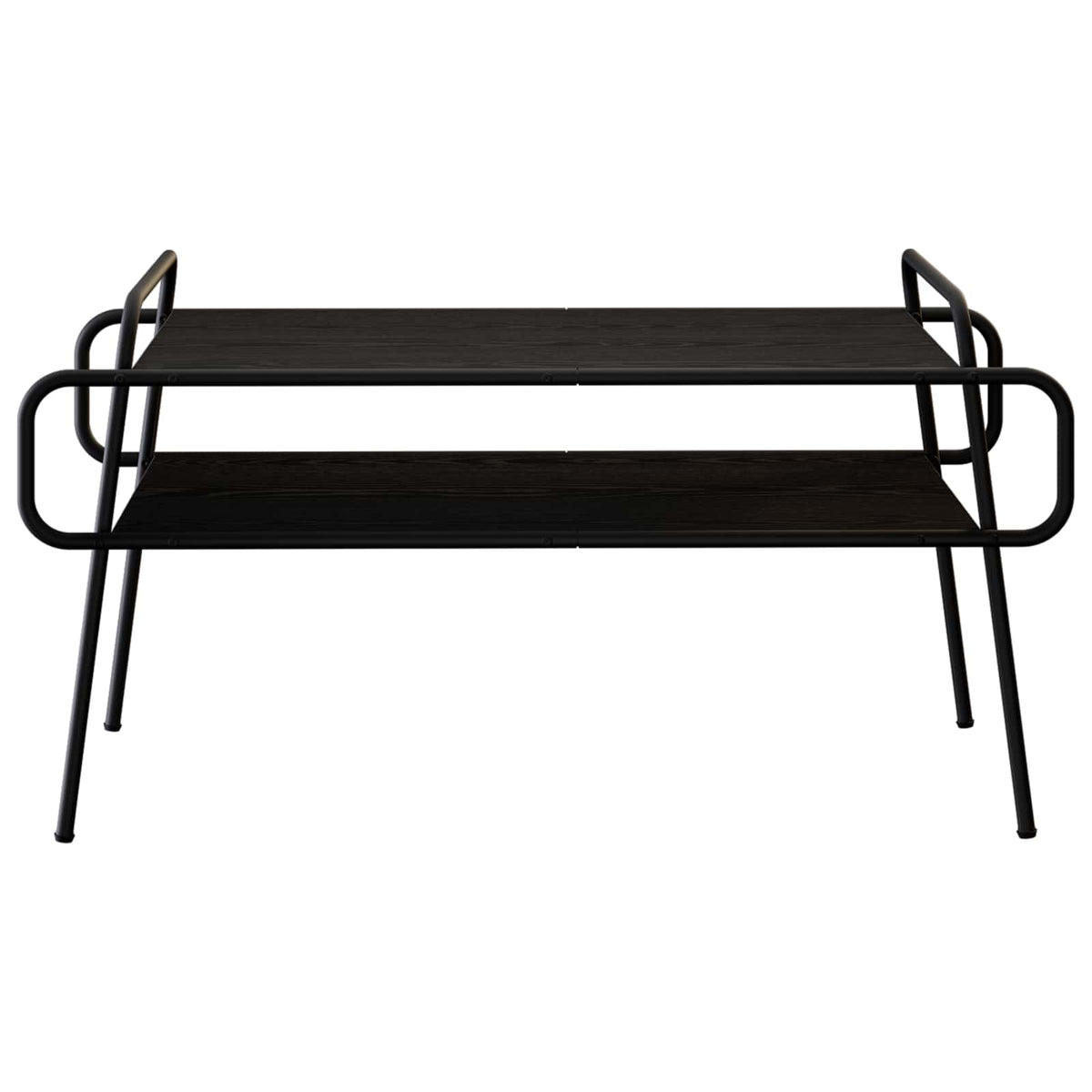 Coffee Table Black Oak 100 x 50 x 51 cm Engineered Wood