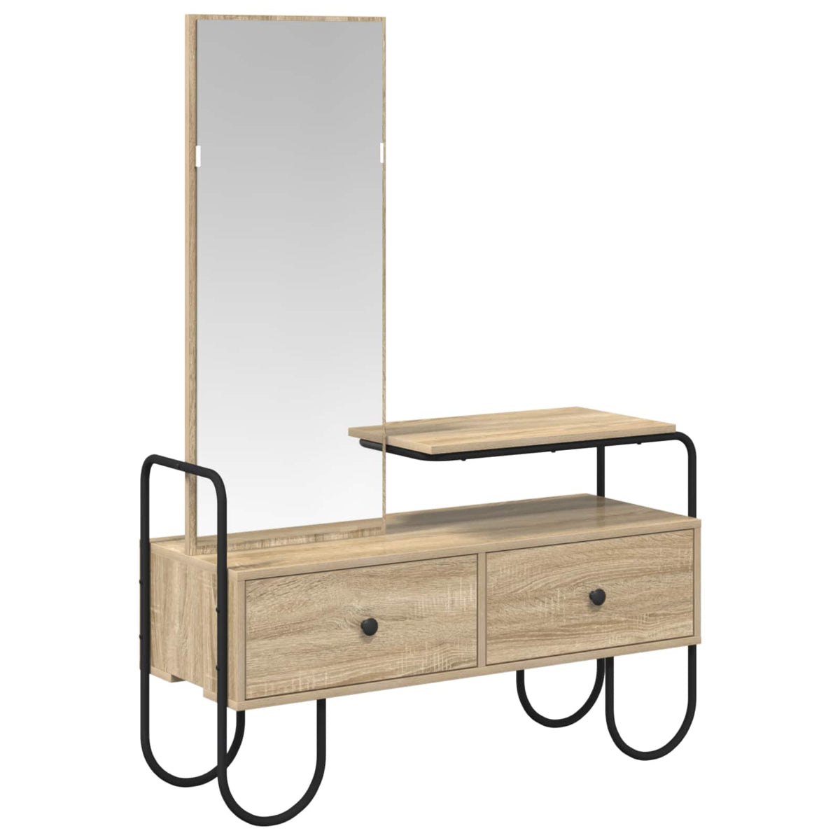 Dressing Table with Drawer Sonoma Oak Engineered Wood