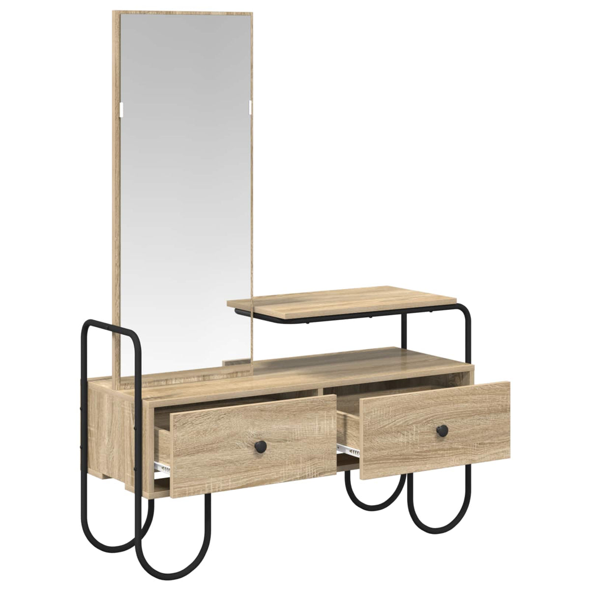 Dressing Table with Drawer Sonoma Oak Engineered Wood