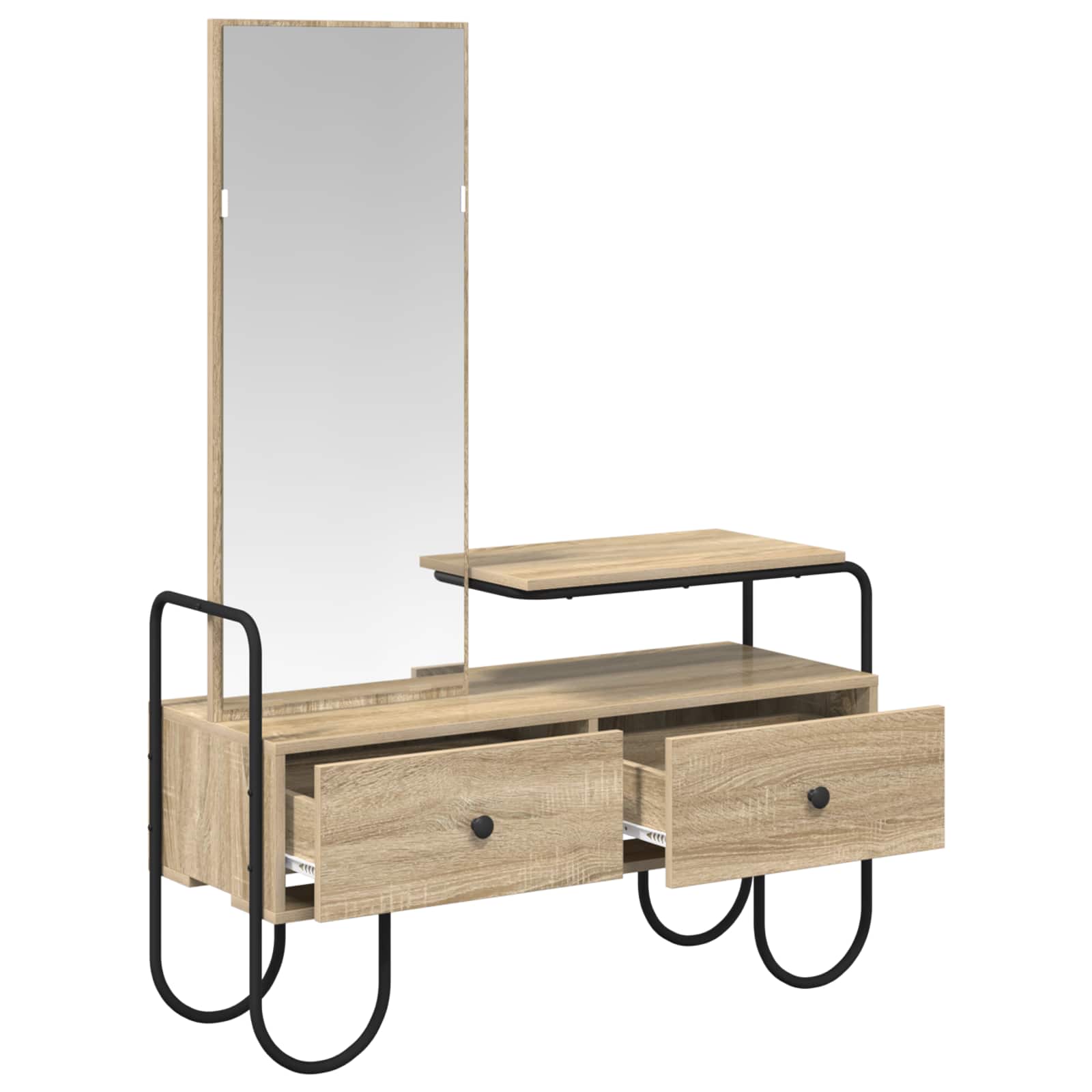 Dressing Table with Drawer Sonoma Oak Engineered Wood