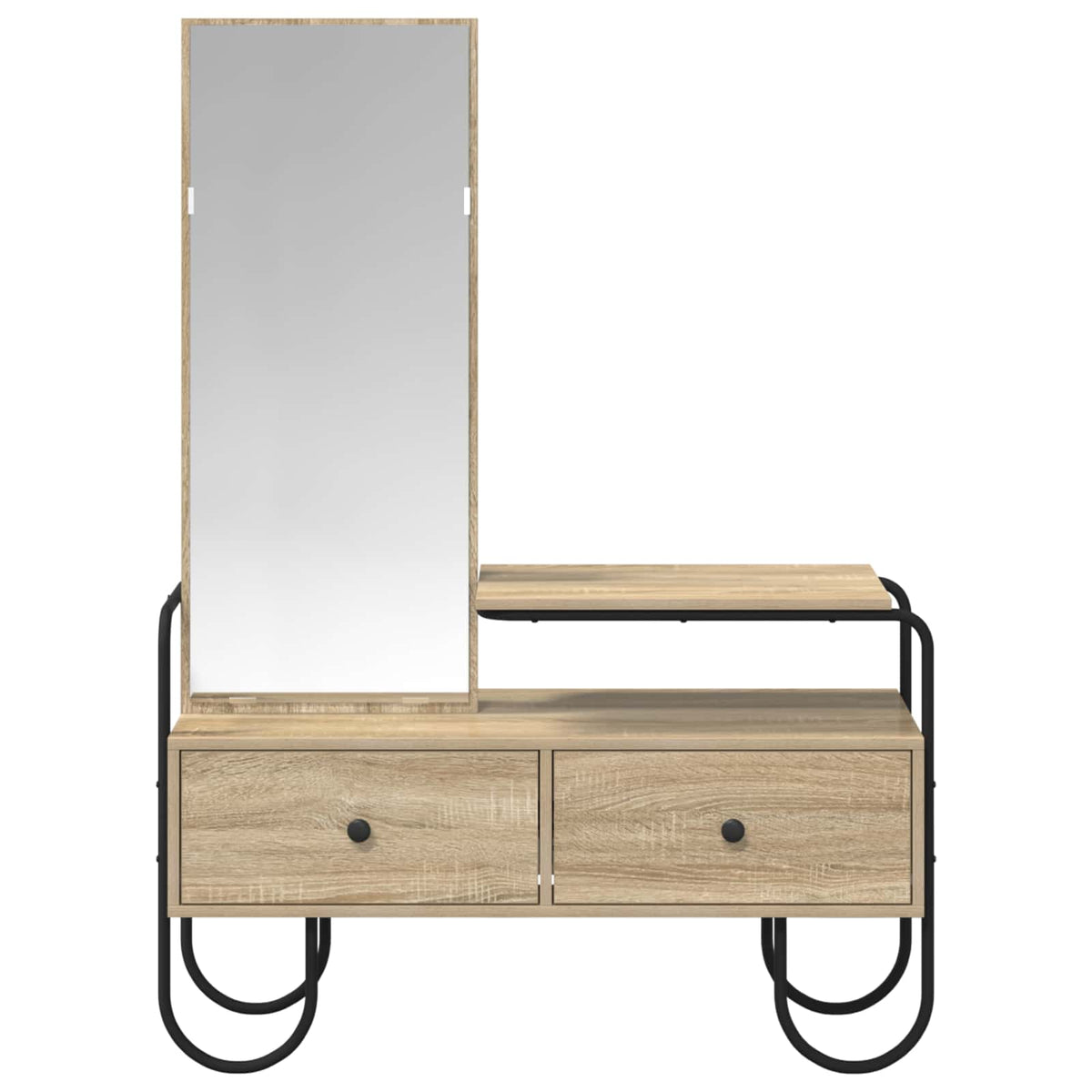 Dressing Table with Drawer Sonoma Oak Engineered Wood