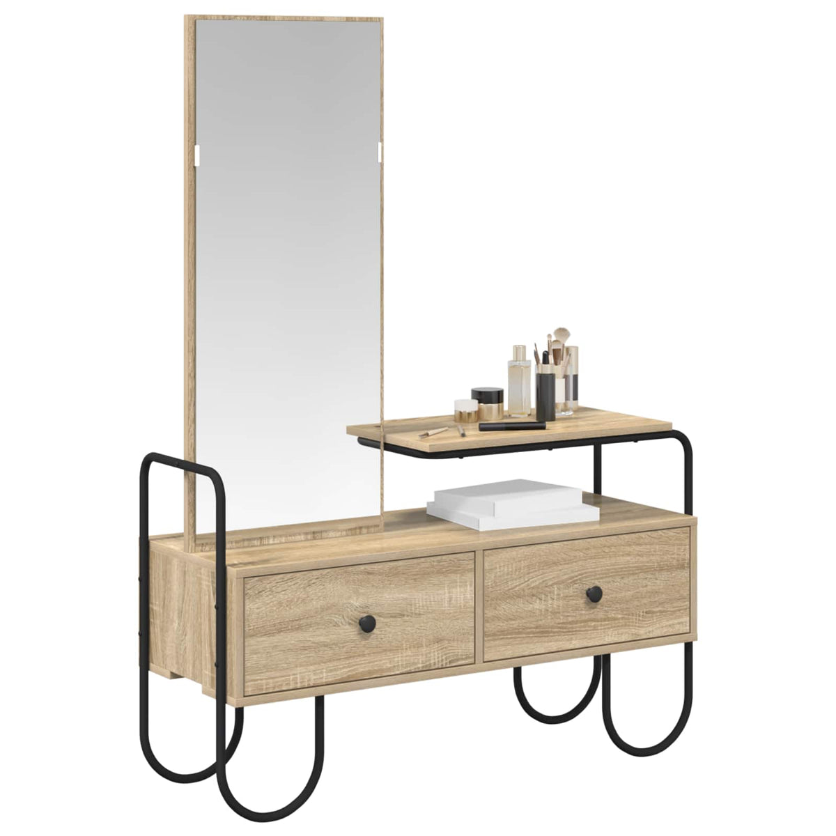 Dressing Table with Drawer Sonoma Oak Engineered Wood