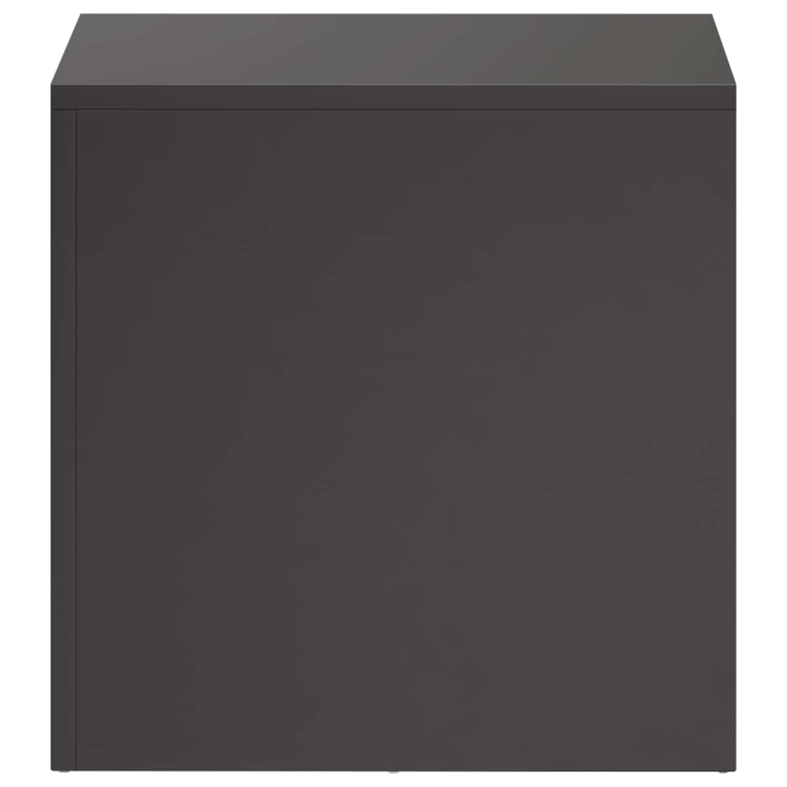 Plant Stand 2 pcs Black 40 x 40 x 40 cm Steel