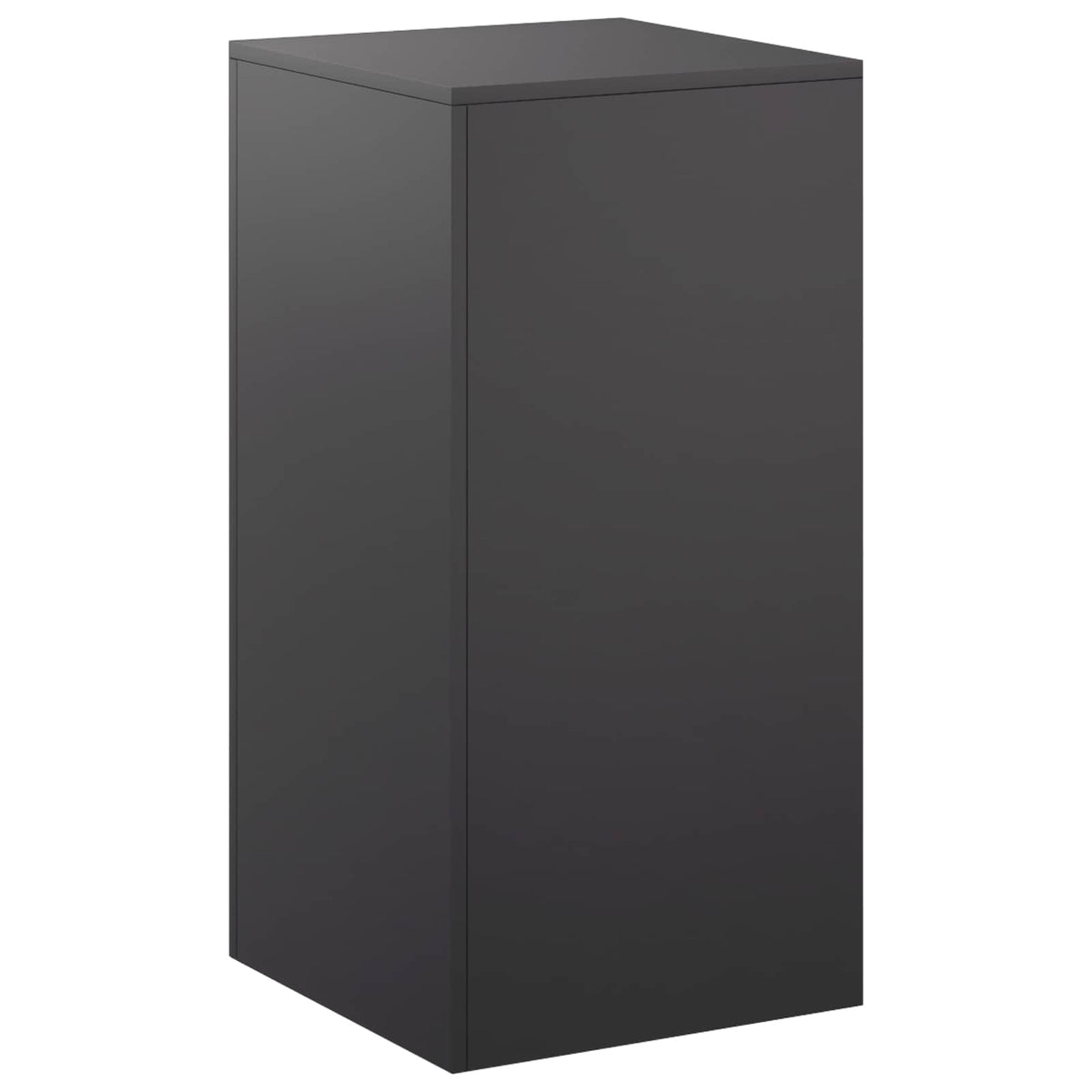 Plant Stand Black 40 x 40 x 80 cm Steel