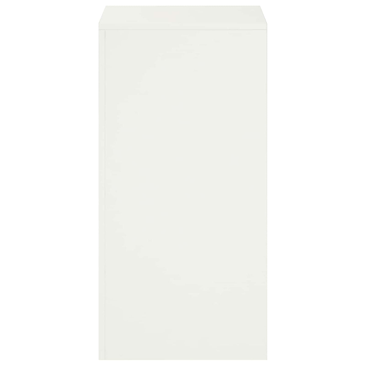 Plant Stand 2 pcs White 40 x 40 x 80 cm Steel