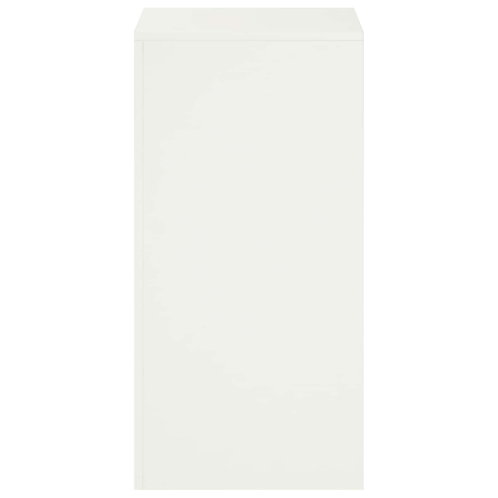 Plant Stand 2 pcs White 40 x 40 x 80 cm Steel