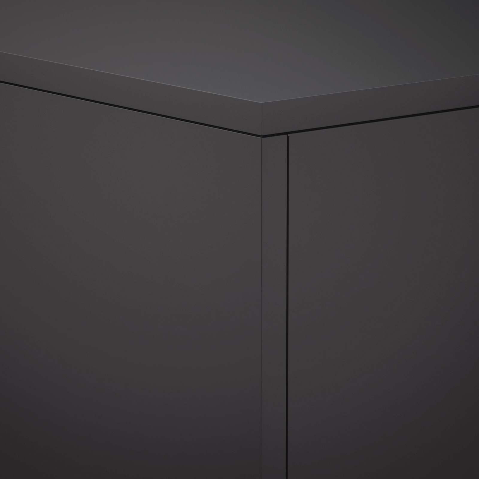 Plant Stand Black 40 x 40 x 100 cm Steel