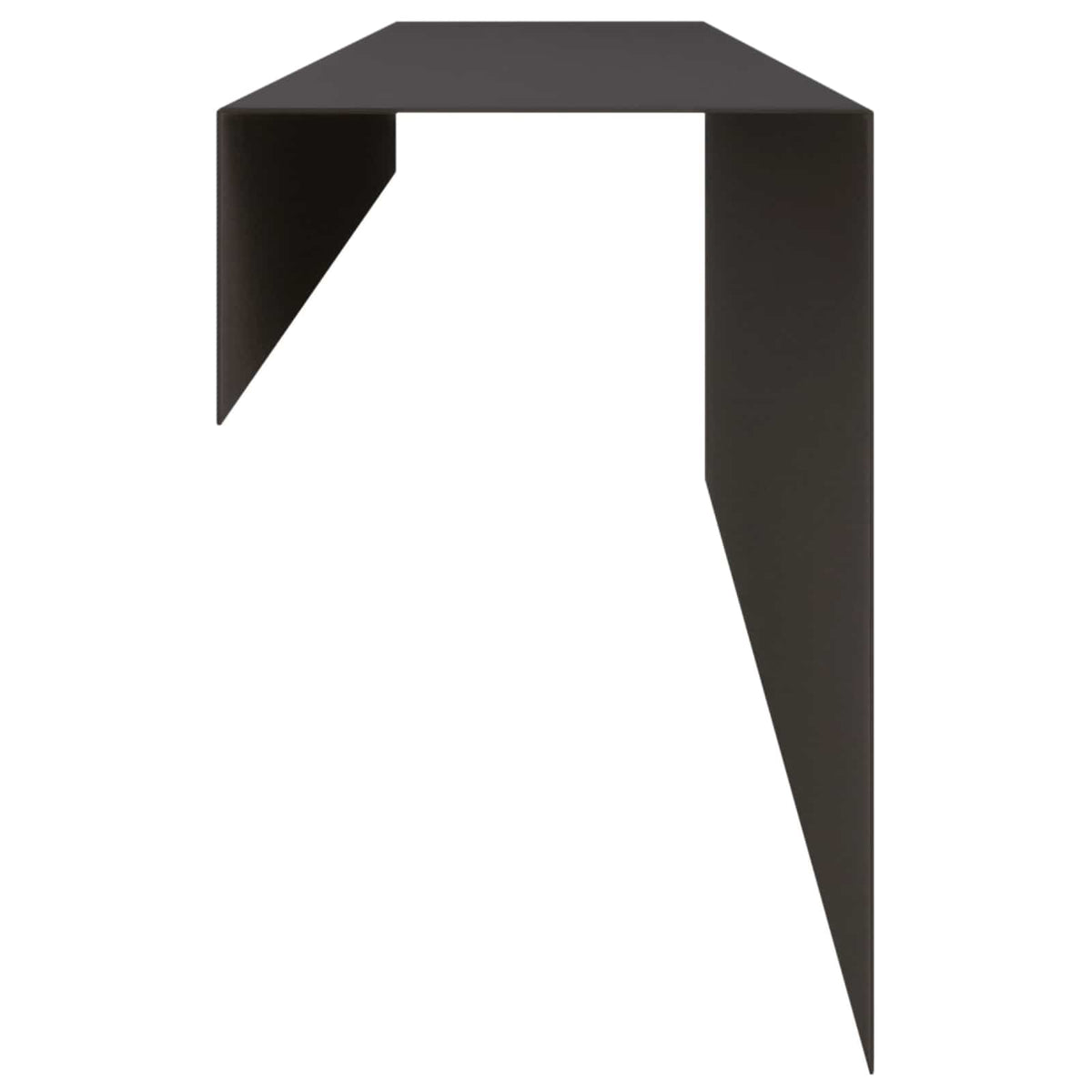 Garden Edging Cover 10 pcs 100 x 10 x 15 cm Steel Black