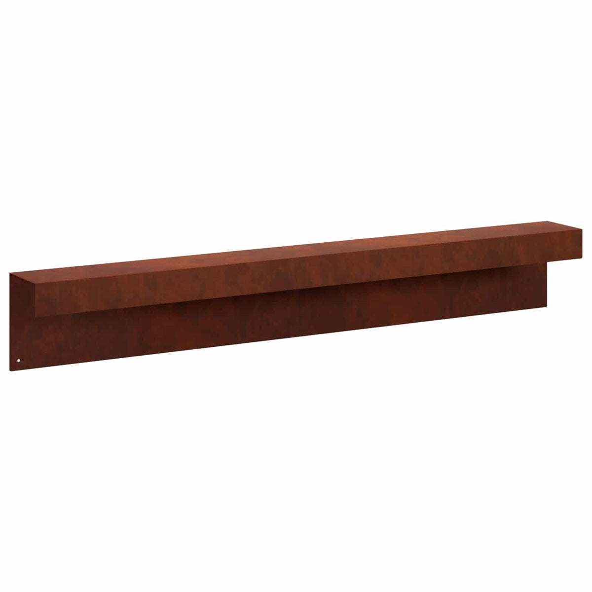Garden Edging Cover 10 pcs 100 x 10 x 15 cm Weathering Steel