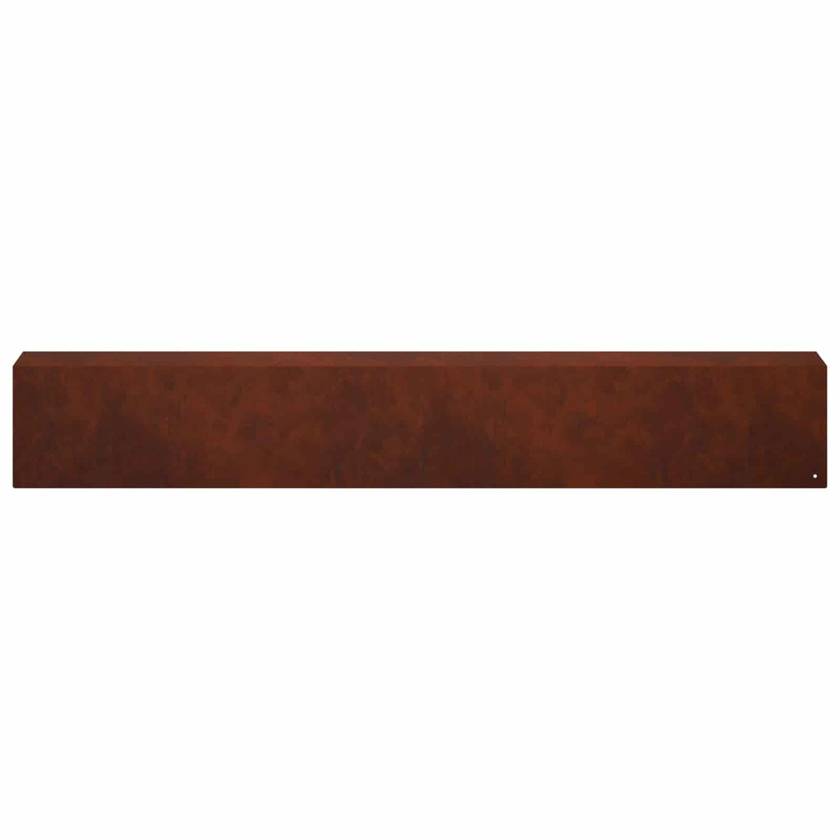 Garden Edging Cover 10 pcs 100 x 10 x 15 cm Weathering Steel