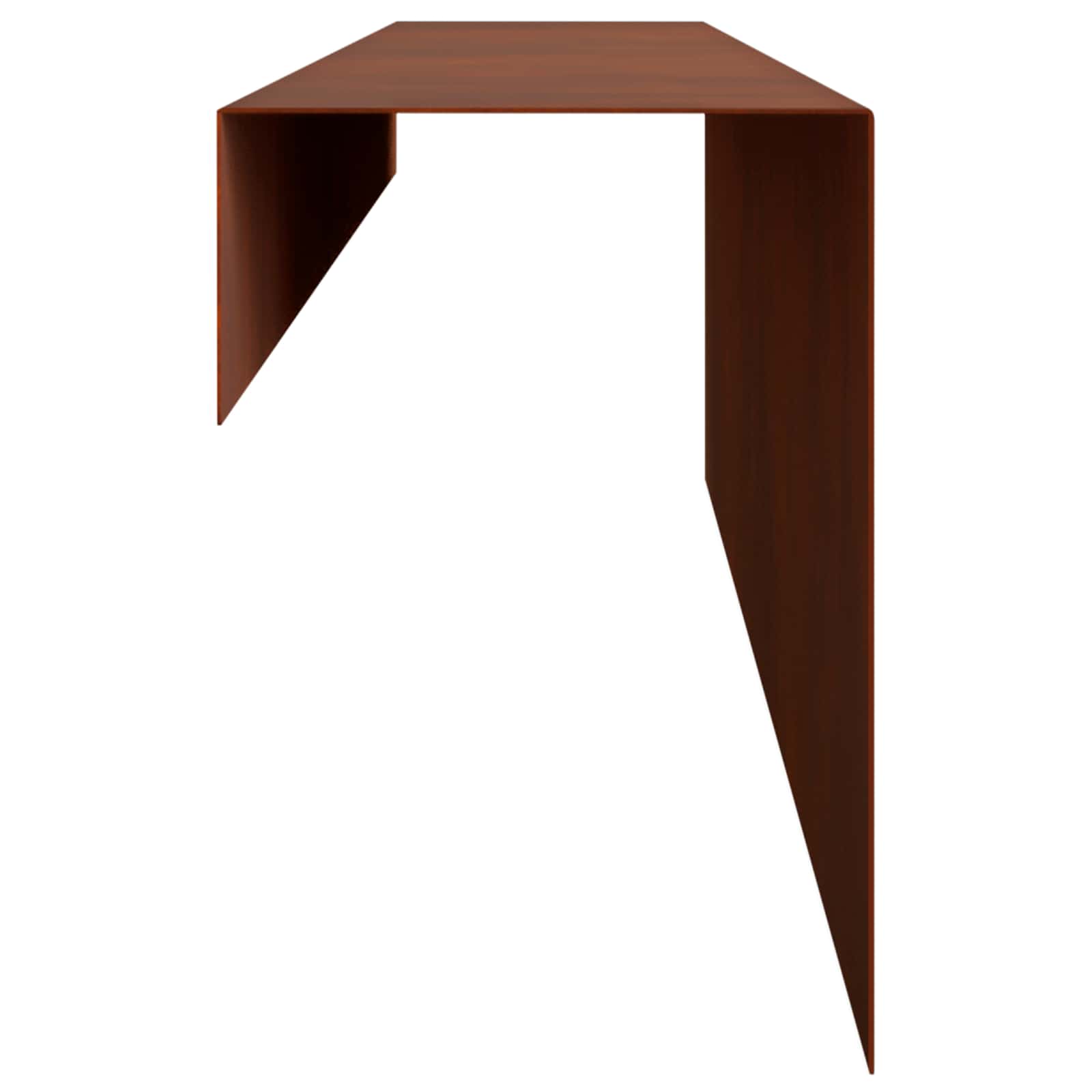 Garden Edging Cover 10 pcs 100 x 10 x 15 cm Weathering Steel