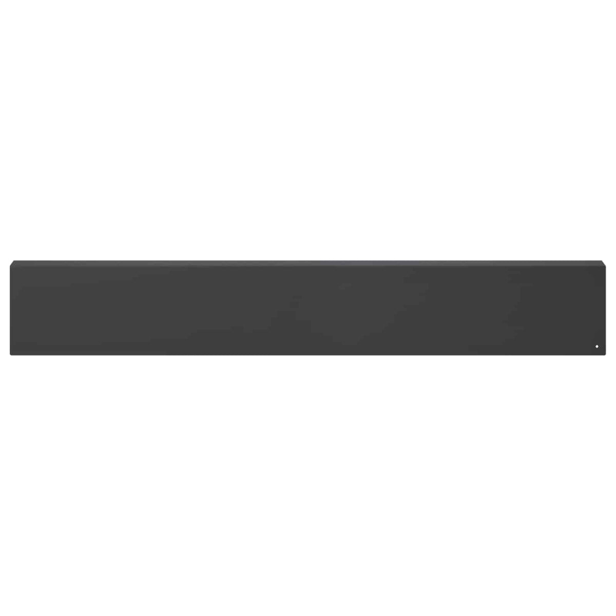 Garden Edging Cover 10 pcs 100 x 5 x 15 cm Steel Black