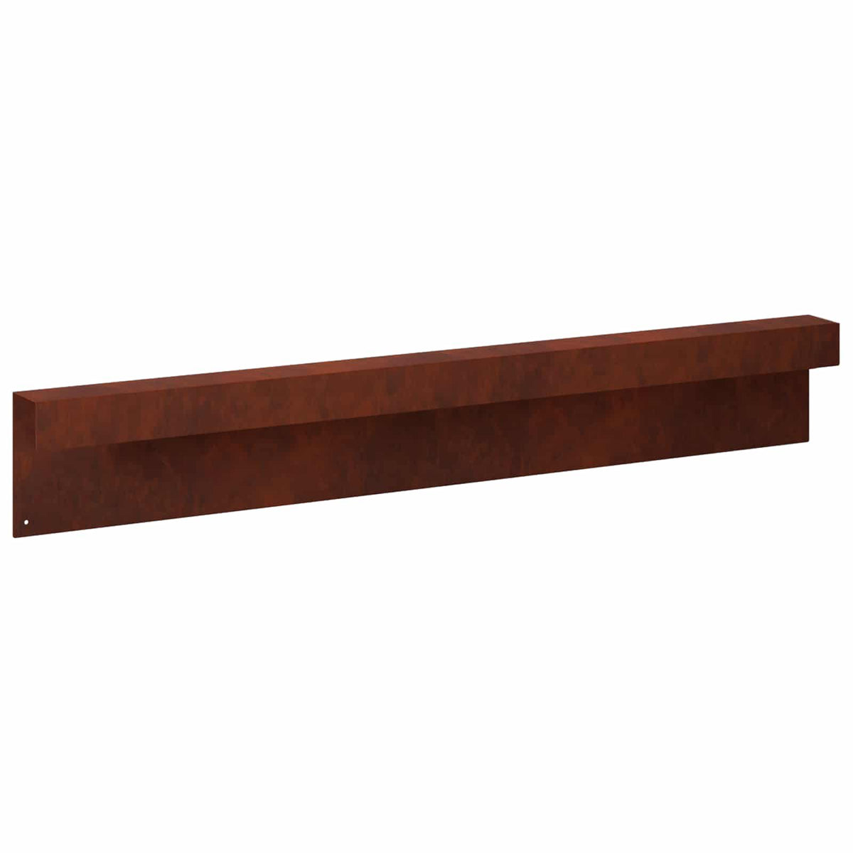 Garden Edging Cover 10 pcs 100 x 6 x 15 cm Weathering Steel