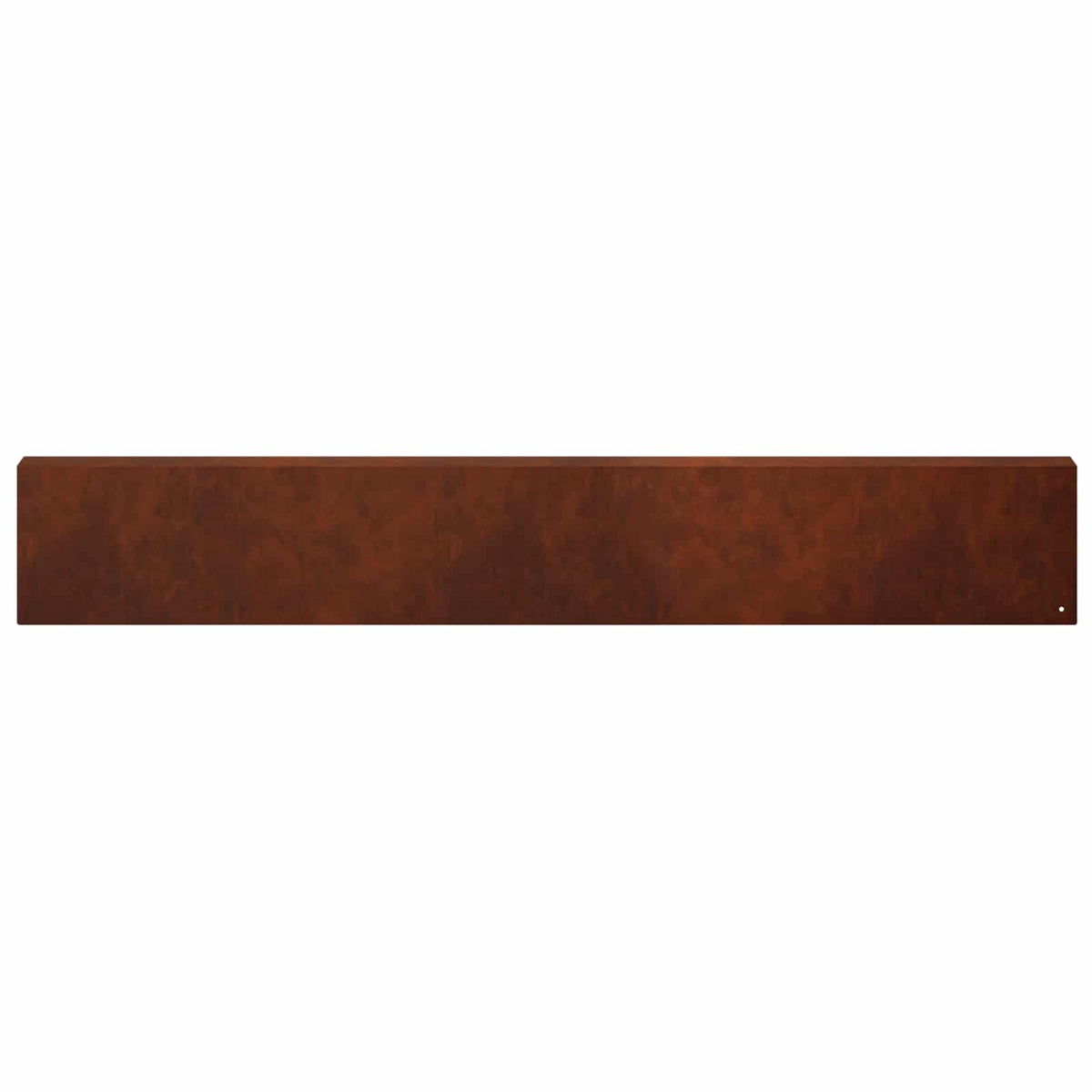 Garden Edging Cover 10 pcs 100 x 6 x 15 cm Weathering Steel