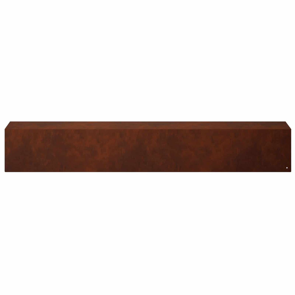Garden Edging Cover 10 pcs 100 x 15 x 15 cm Weathering Steel