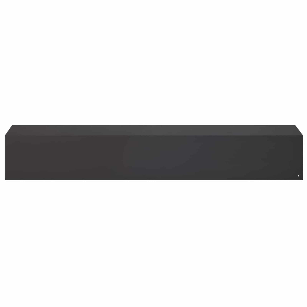 Garden Edging Cover 10 pcs 100 x 20 x 15 cm Steel Black